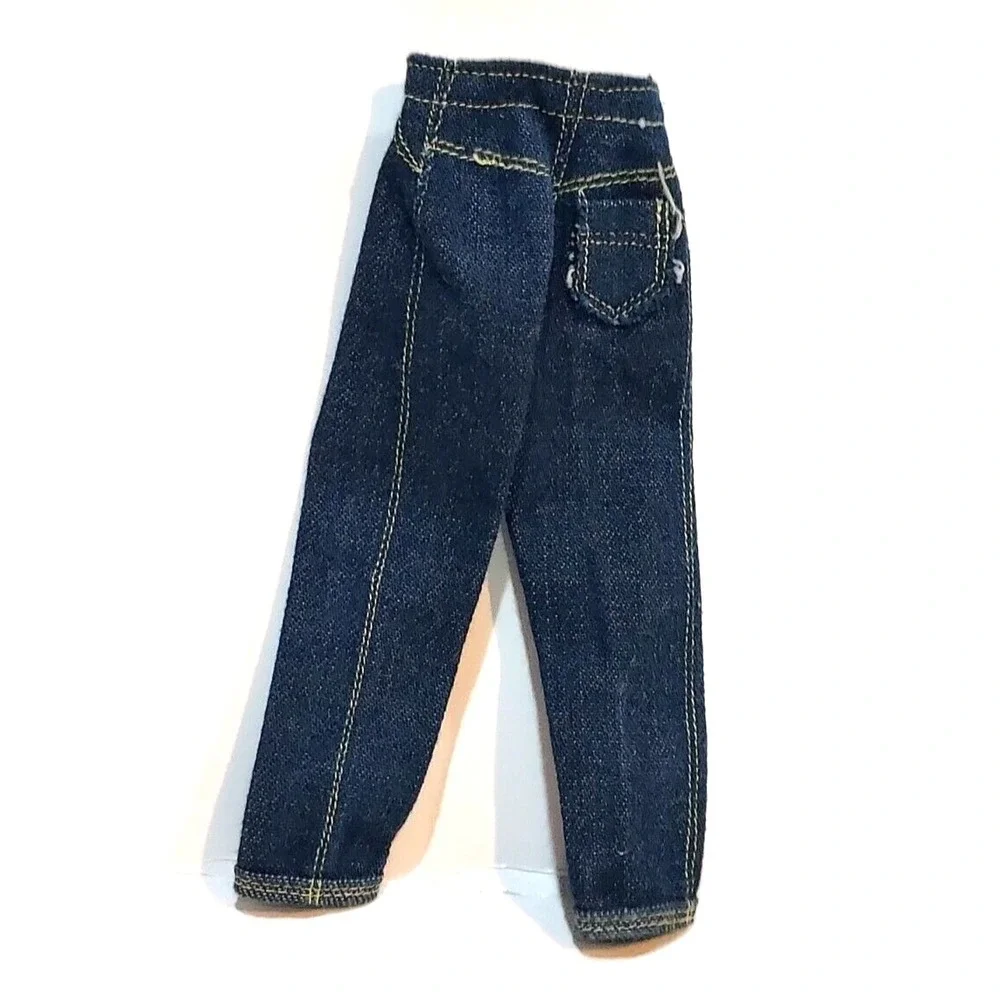 Barbie - Barbie Doll Blue Jeans TAGGED Zipper Works Fine 1962
